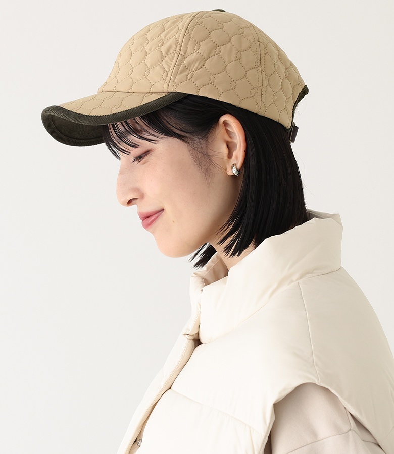 14+ キャップ 帽子 イニシャルボアキャップ レディース メンズ
