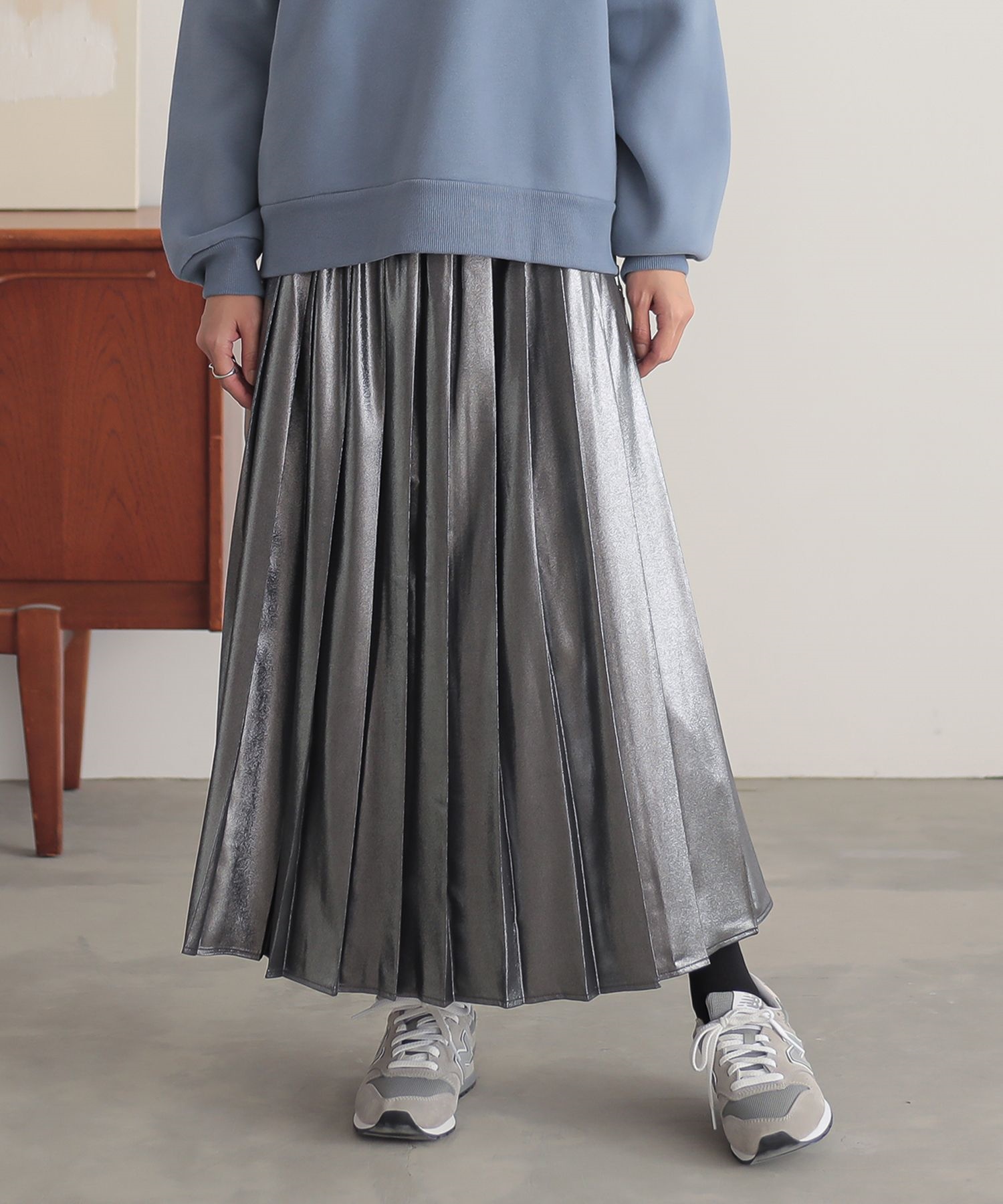 【Anthropologie】シモンミラーフロールポプリン マキシスカート 0_8ffa4215171acb4320c9a916d622