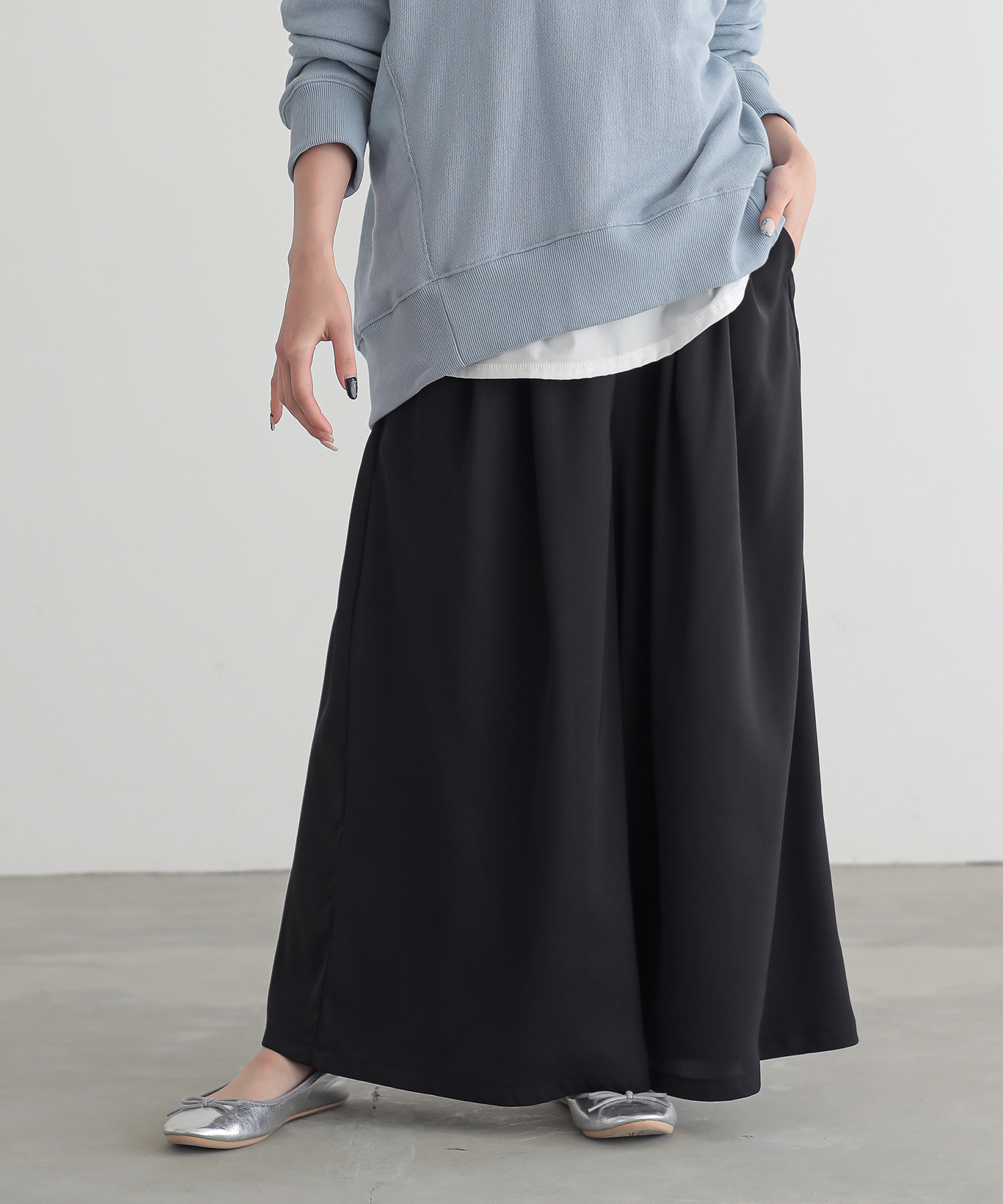 osharewalker（オシャレウォーカー） ガウチョパンツ ロング