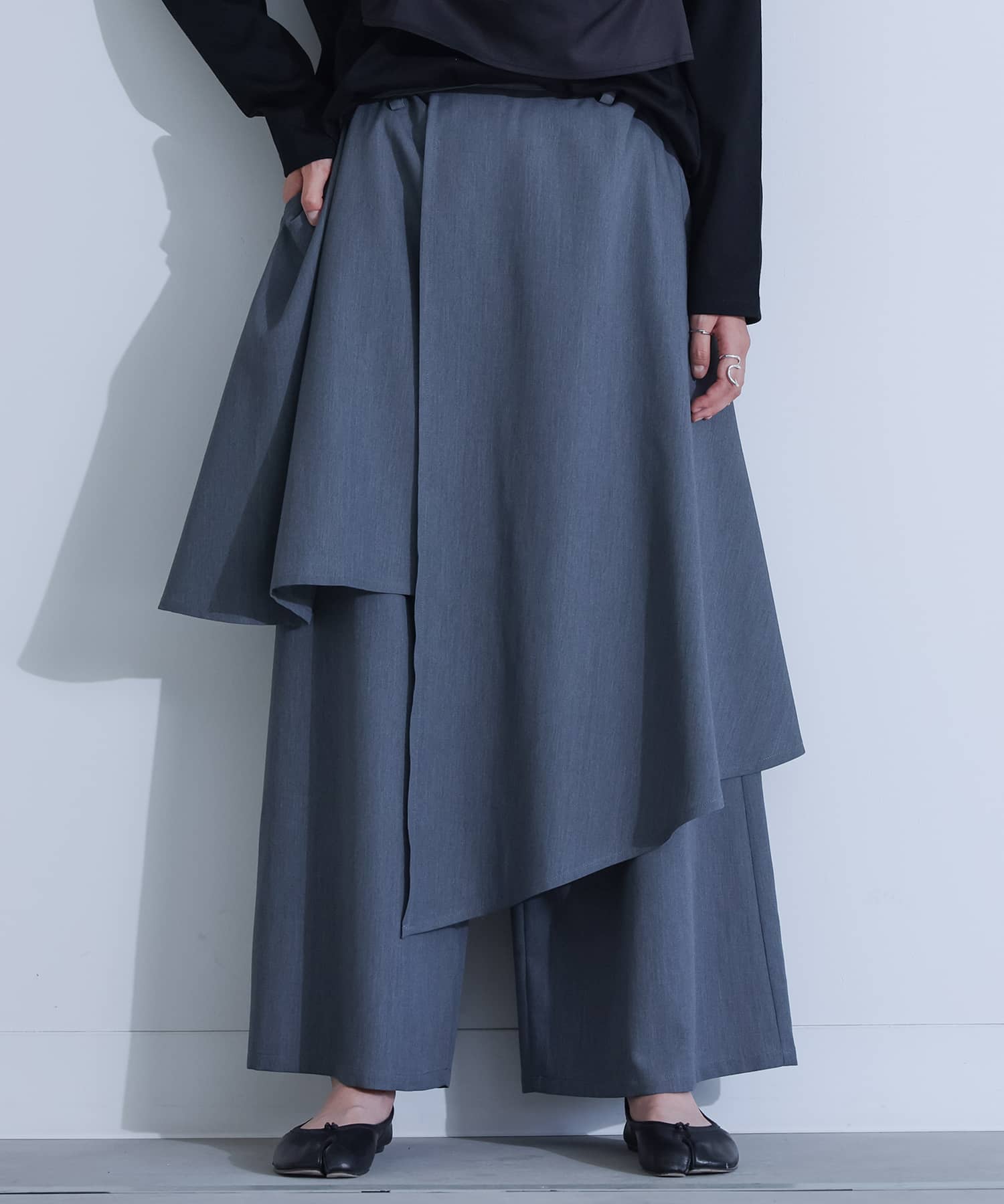 osharewalker（オシャレウォーカー） ワイドパンツ ロング レディース