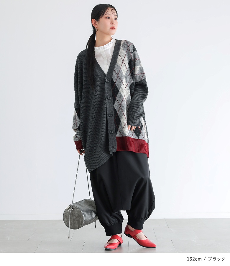パンツ レディース ボトムス サルエルパンツ ...の詳細画像4