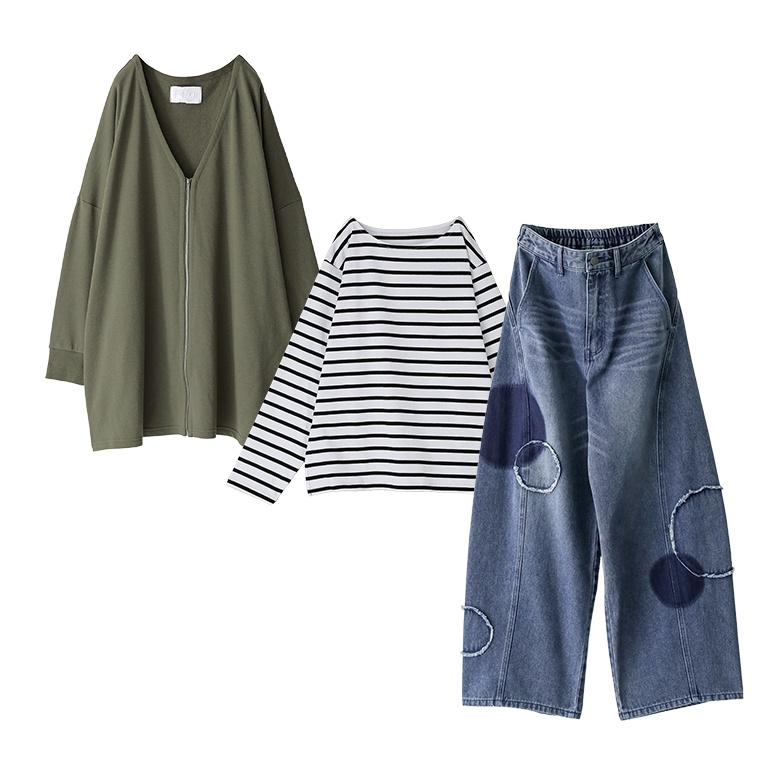 osharewalker（オシャレウォーカー） 3点コーデセット 2025 レディース