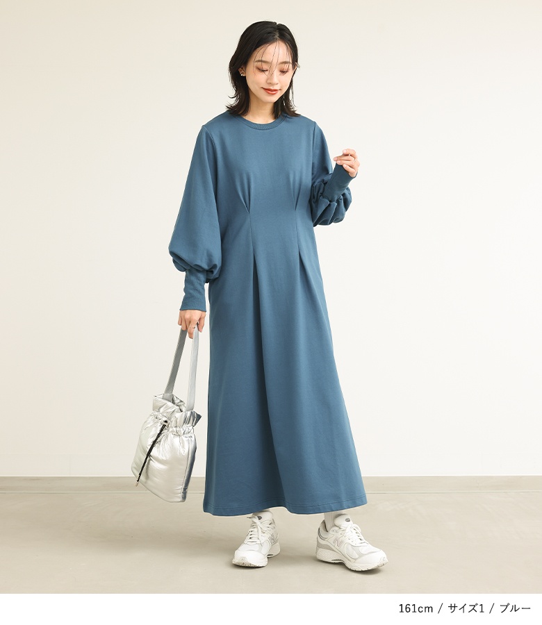 osharewalker ワンピース レディース ロングワンピース ロング丈