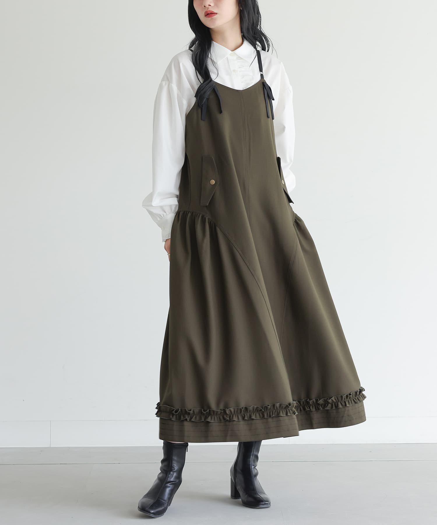 osharewalker（オシャレウォーカー） キャミワンピース ロング