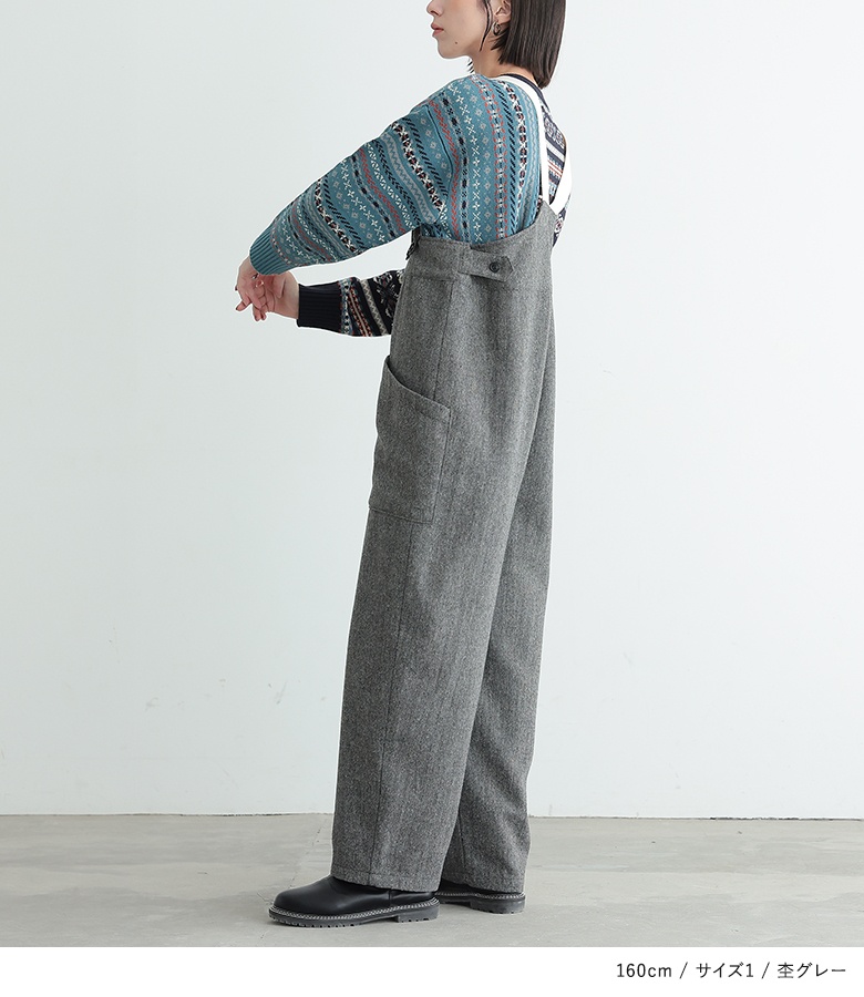 osharewalker（オシャレウォーカー） サロペット ロング レディース