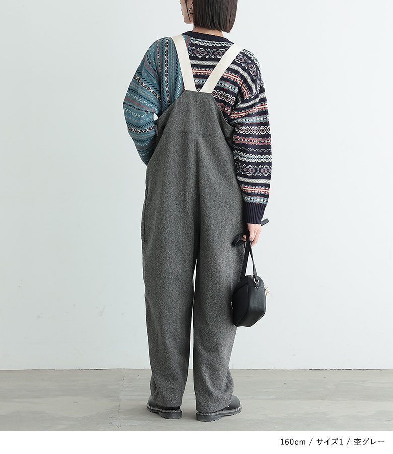 osharewalker（オシャレウォーカー） サロペット ロング レディース