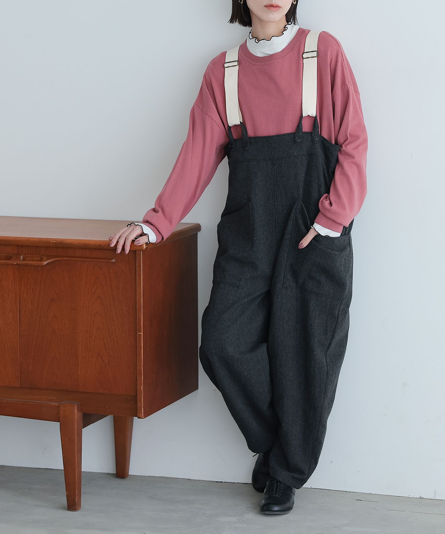 osharewalker（オシャレウォーカー） サロペット ロング レディース