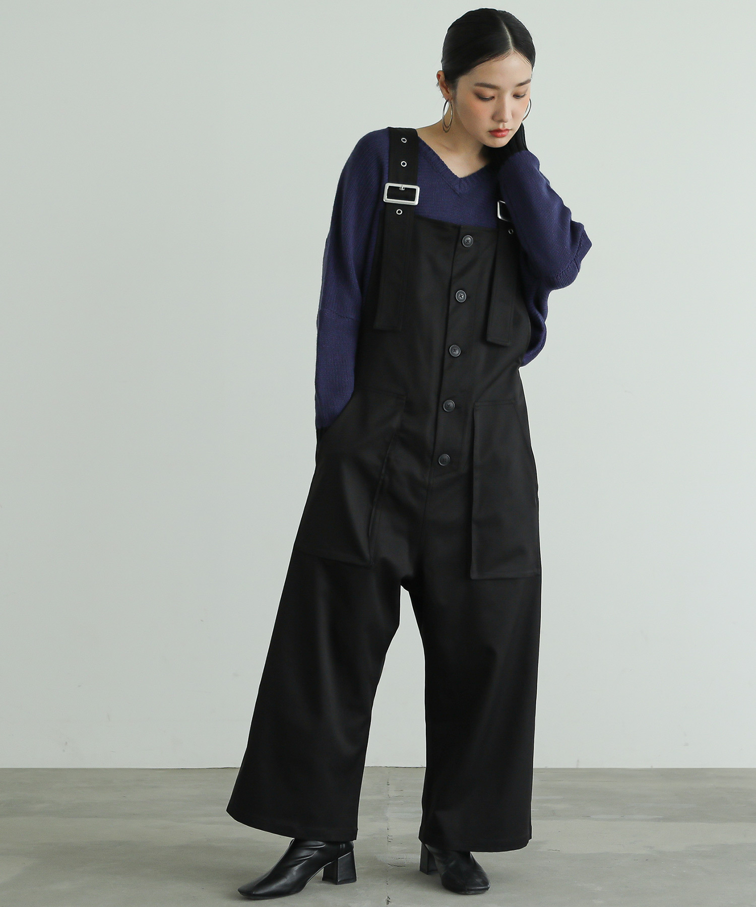 osharewalker（オシャレウォーカー） サロペット パンツ レディース