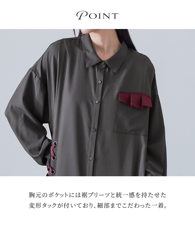 ワンピース レディース 秋 冬 春 ドレス 黒...の詳細画像4