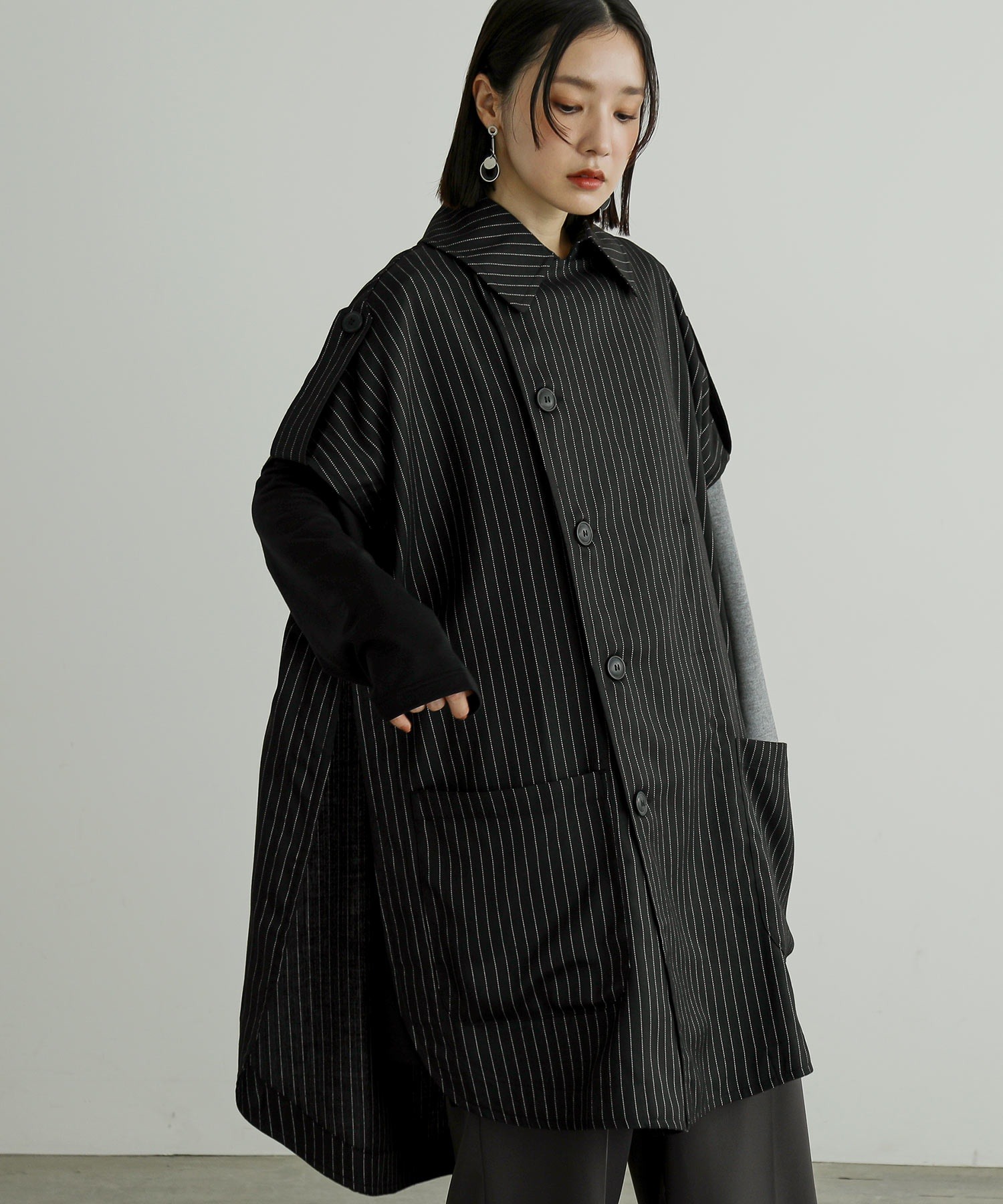 osharewalker（オシャレウォーカー） ケープコート ポンチョ