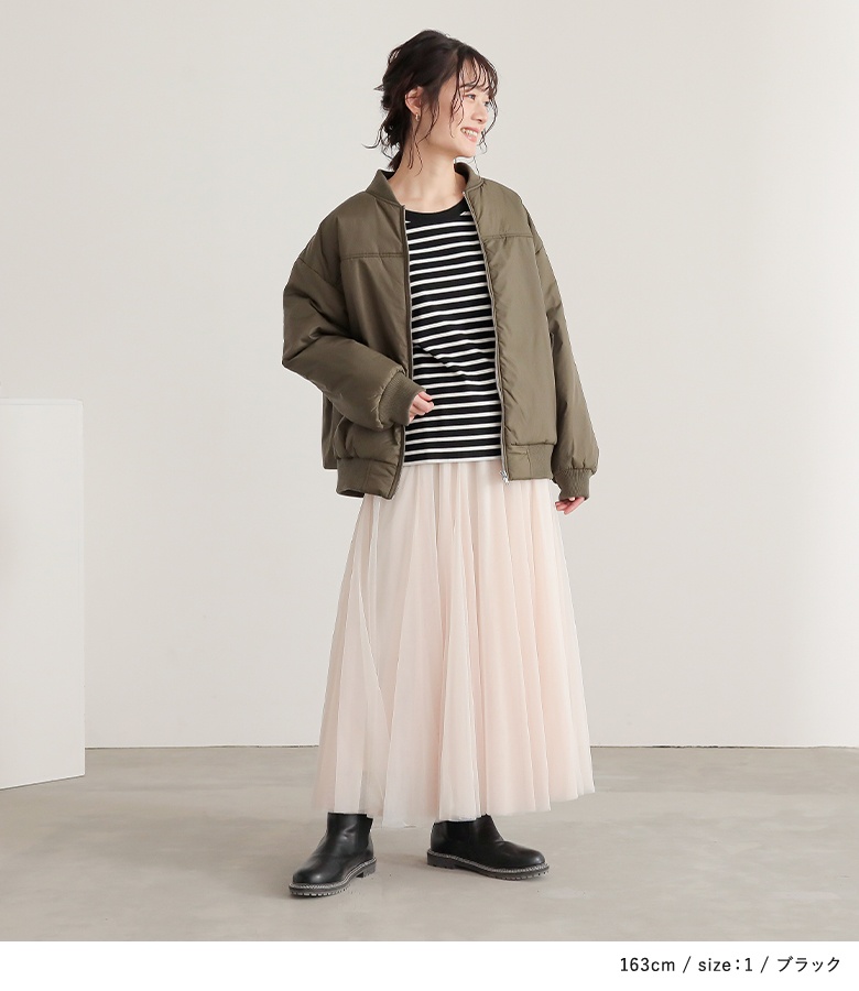 osharewalker カットソー 長袖 ボーダー柄 レディース トップス