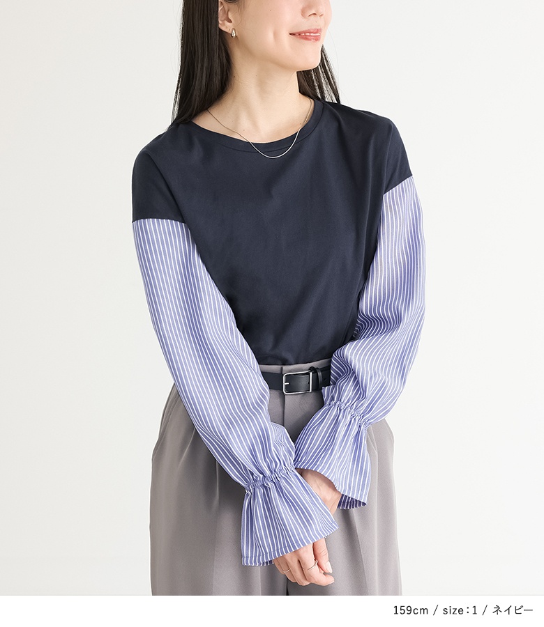 osharewalker カットソー 長袖 レディース トップス ロンT