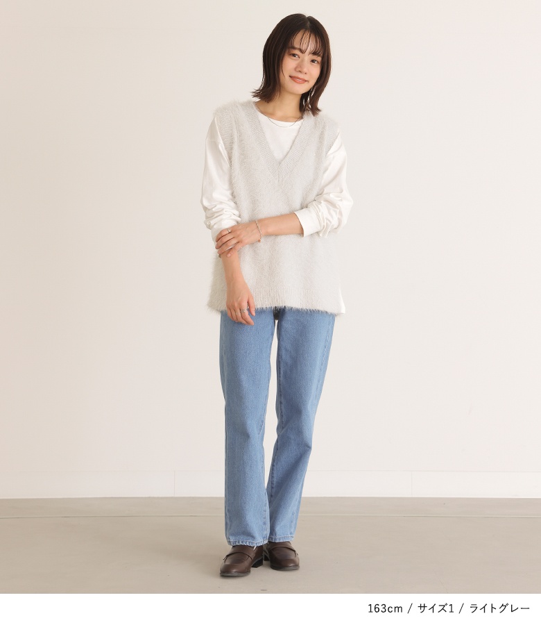 osharewalker ニット レディース トップス ニットベスト ベスト