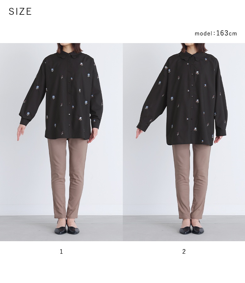 osharewalker シャツ 長袖 レディース トップス ブラウス