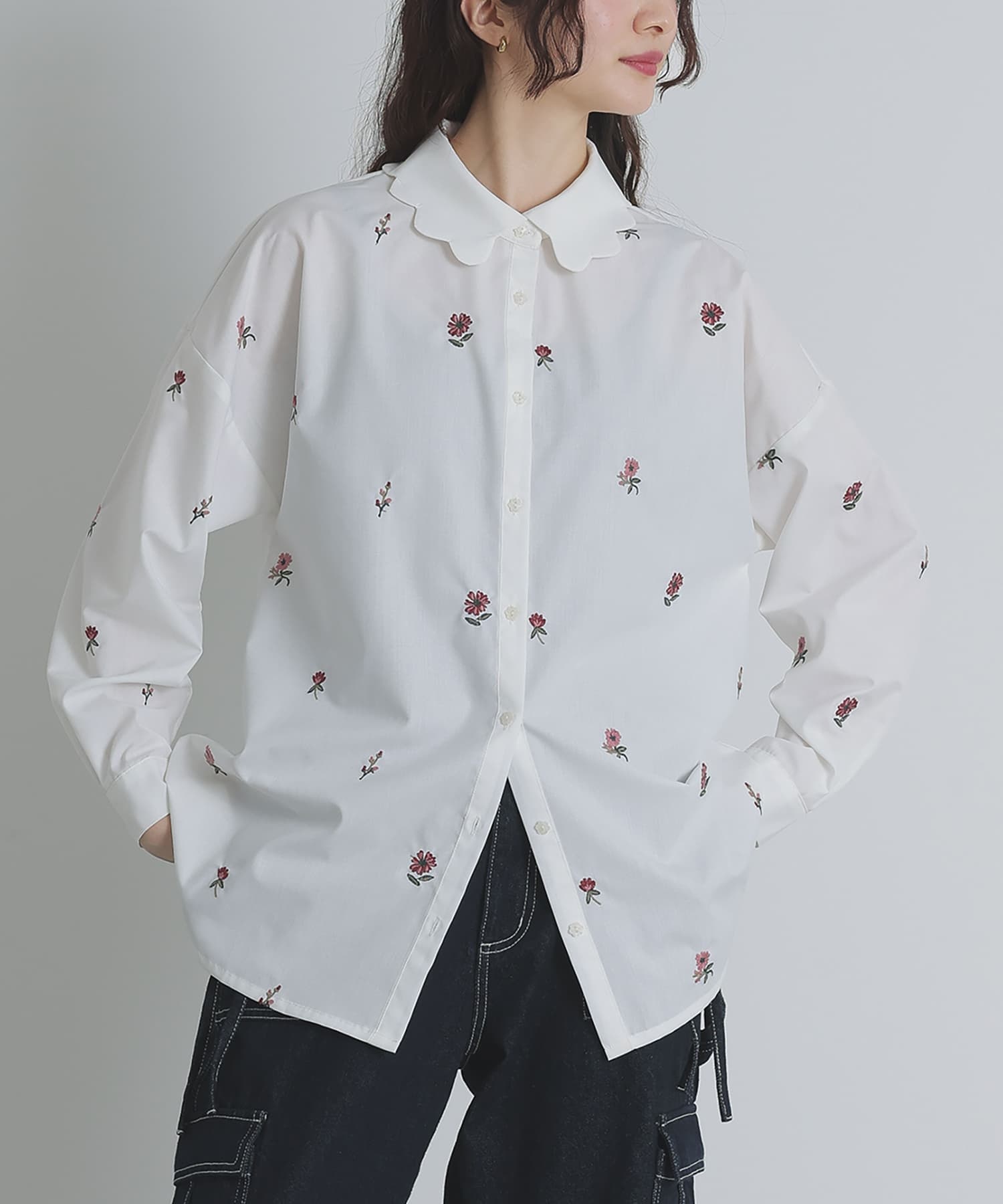 osharewalker（オシャレウォーカー） シャツ 長袖 レディース トップス