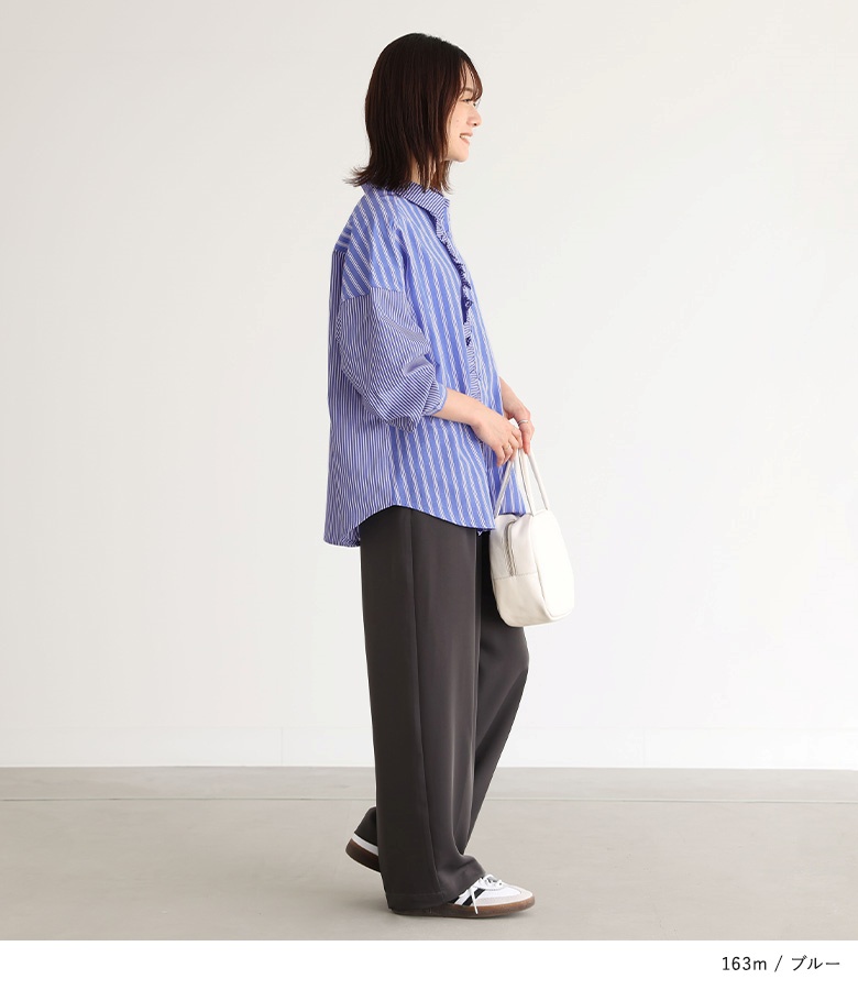 osharewalker シャツ 長袖 レディース トップス ブラウス