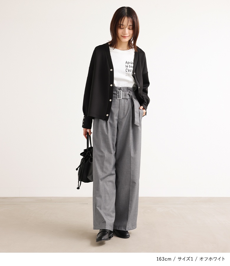 カットソー 長袖 レディース トップス ロンT...の詳細画像5