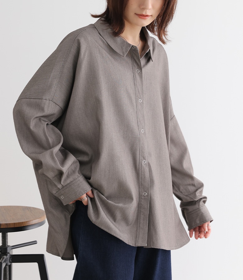 osharewalker（オシャレウォーカー） シャツ 長袖 レディース トップス