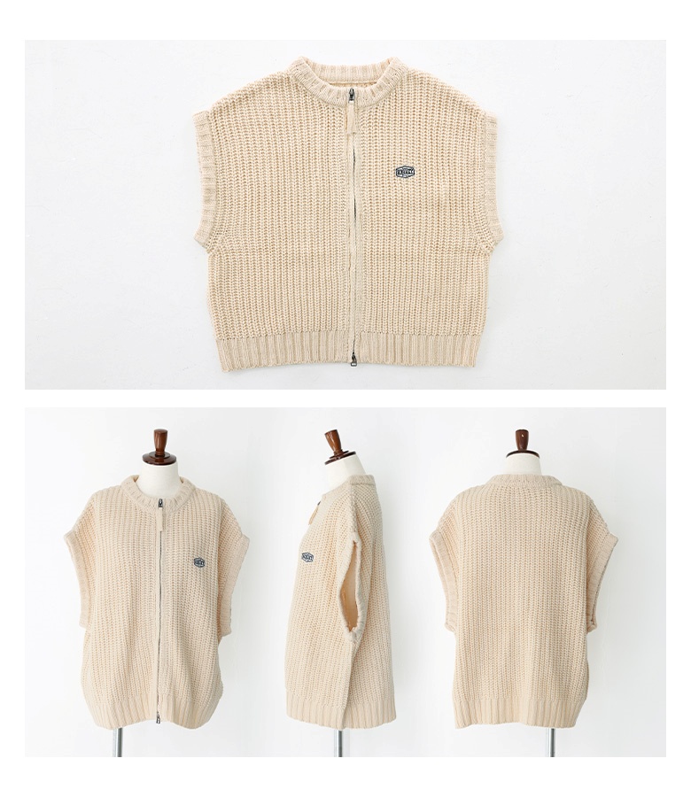 osharewalker ニットベスト レディース トップス ベスト ジレ