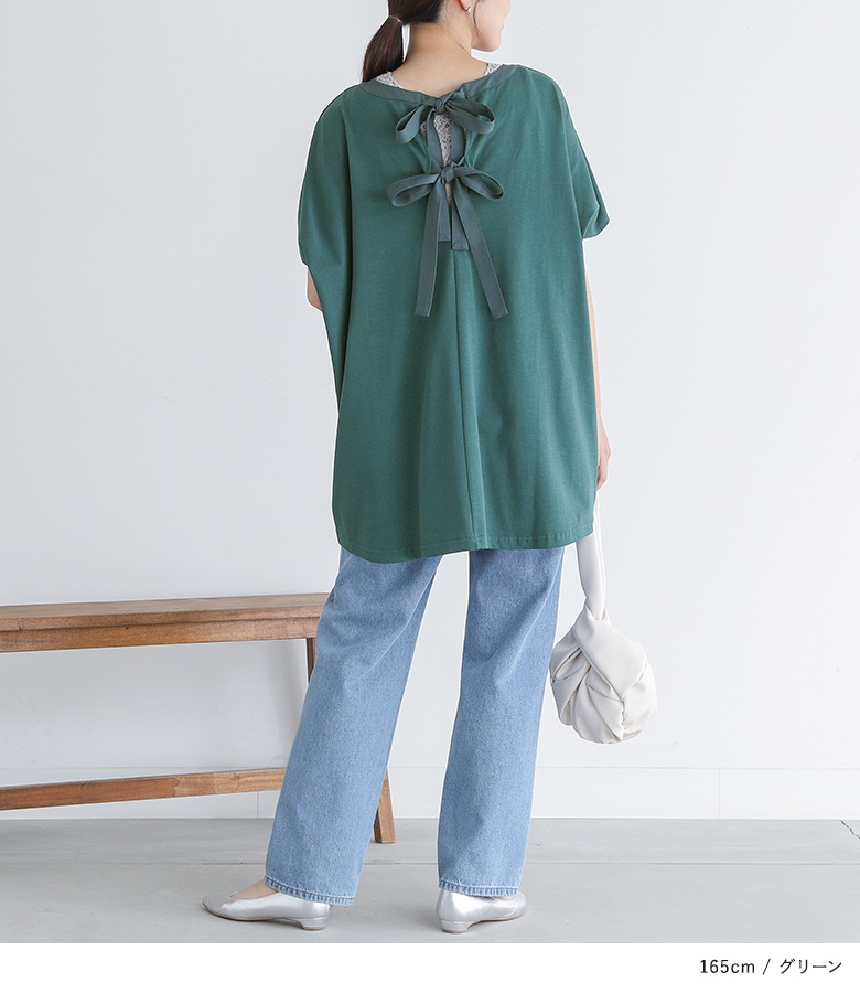 Tシャツ レディース 半袖 春 夏 40代 5...の詳細画像5
