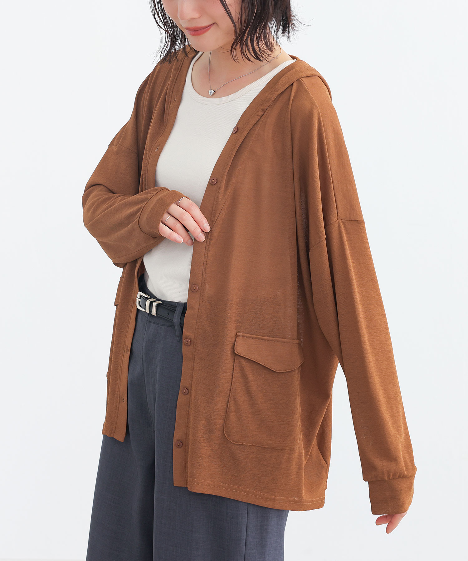 osharewalker（オシャレウォーカー） カーディガン 長袖 UVカット