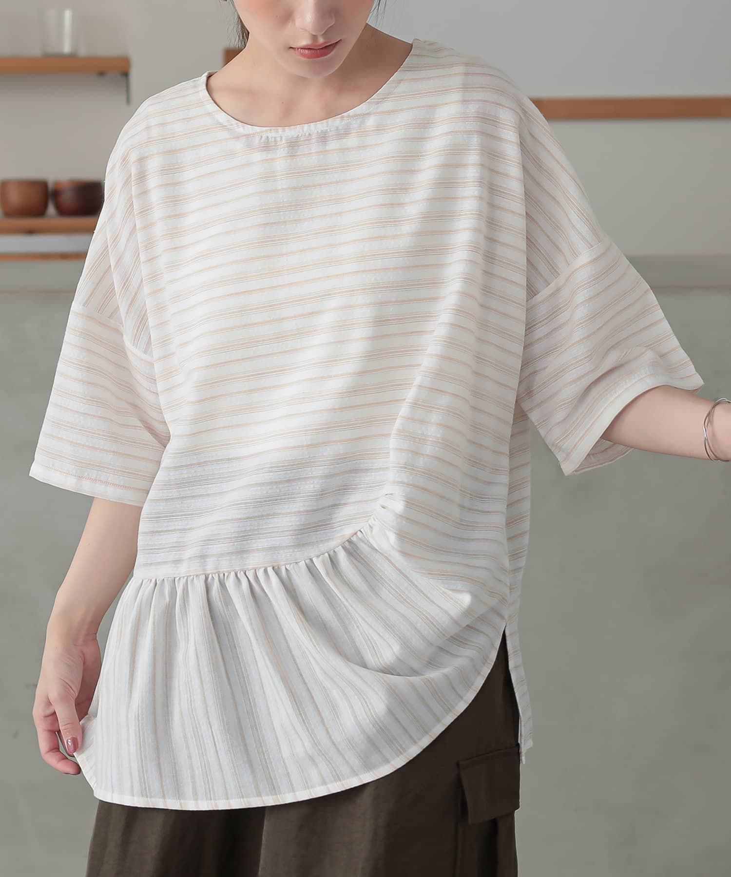 レディース まとめ売り 10点 M〜L 半袖 柄物 Tシャツ ブラウス 夏物お得