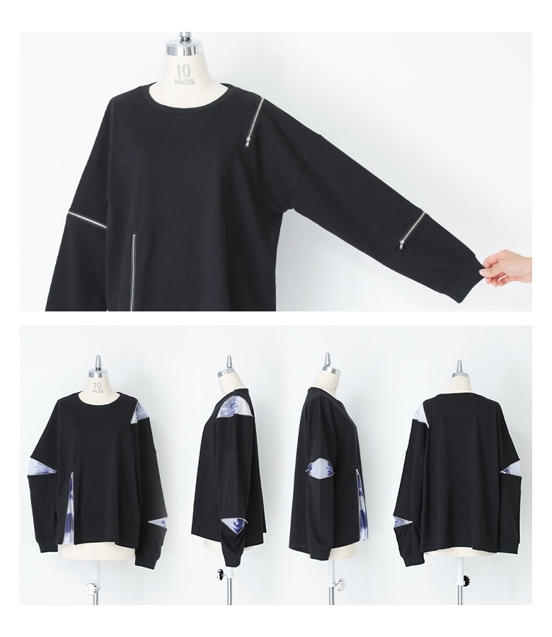 osharewalker（オシャレウォーカー） カットソー 長袖 レディース
