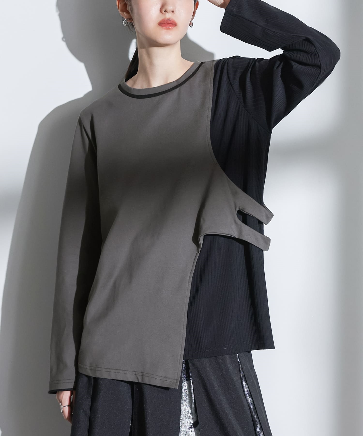 osharewalker（オシャレウォーカー） カットソー 長袖 レディース