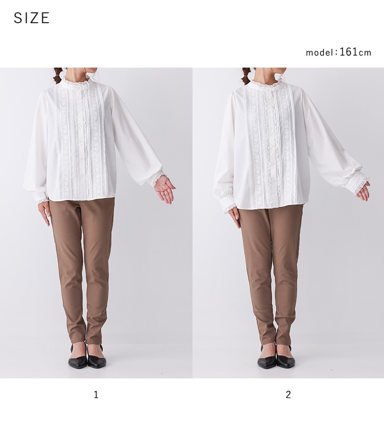 osharewalker（オシャレウォーカー） ブラウス 長袖 レディース