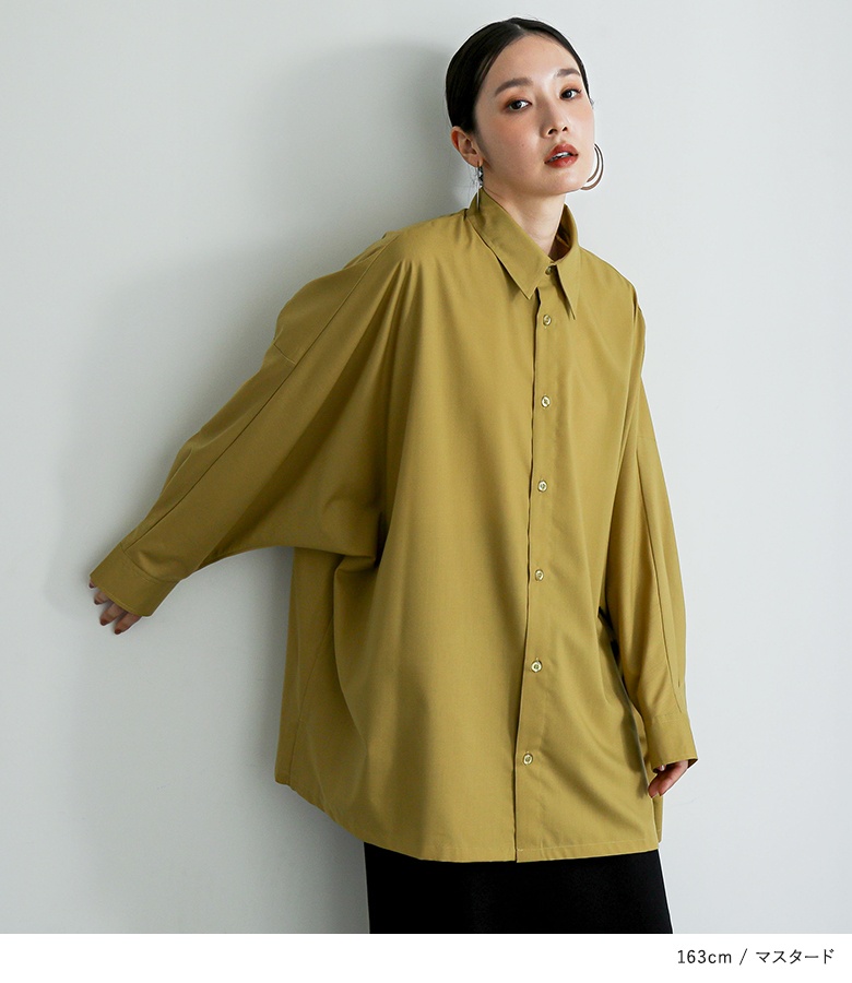 シャツ/ブラウス(長袖/七分) GUELL MUSTARD GUELL MUSTARD - GUELL MUSTARDのシャツの通販 by kanae's shop