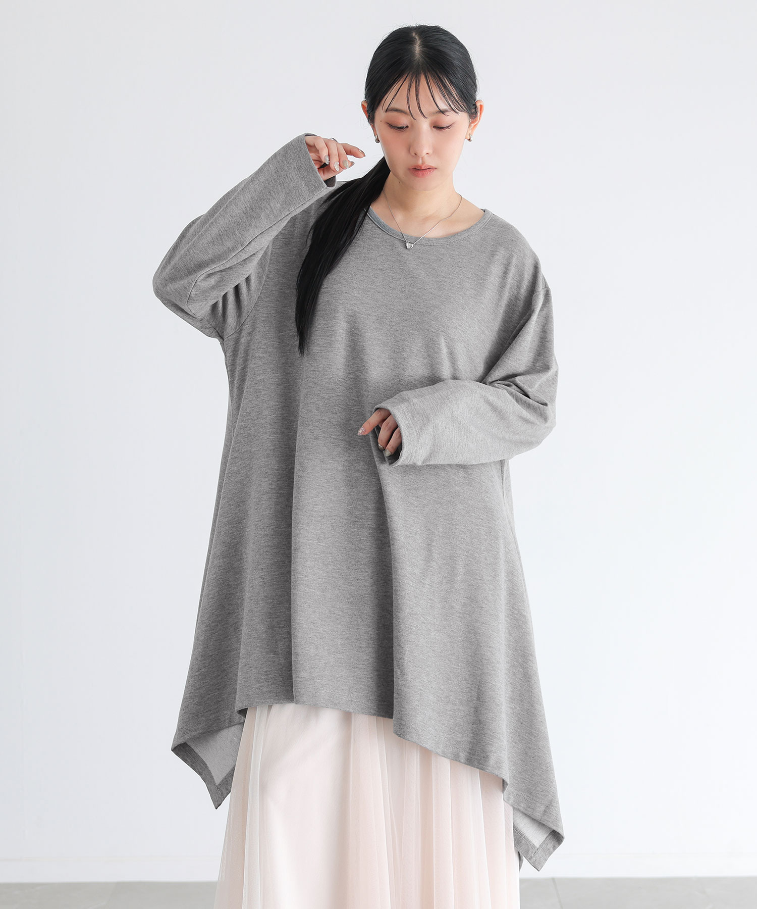 osharewalker（オシャレウォーカー） カットソー 長袖 レディース