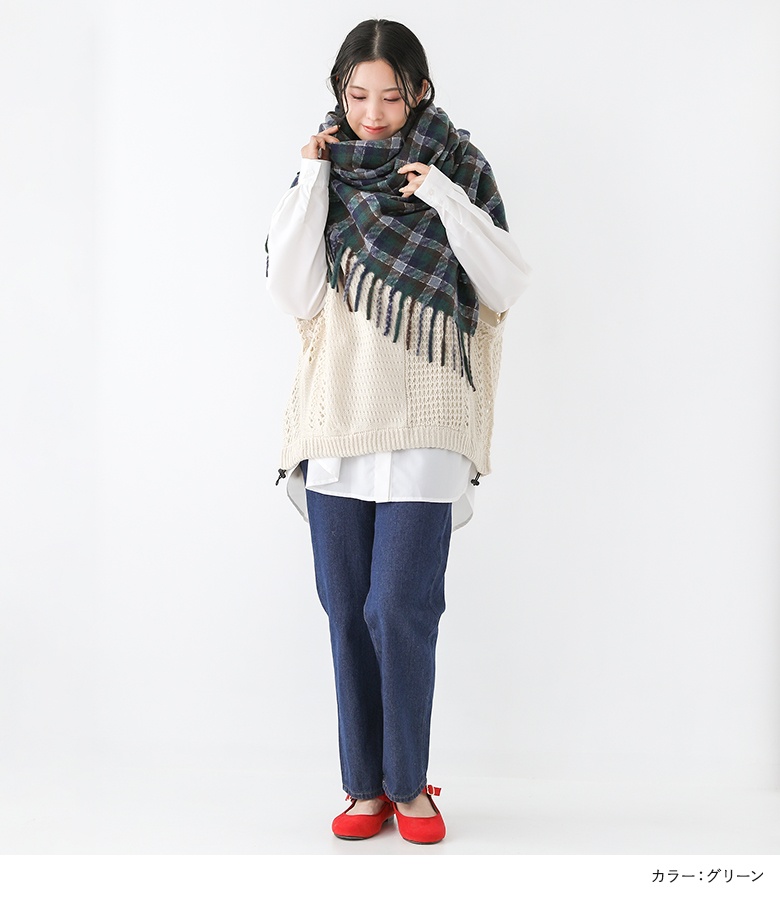 ストール レディース アクセサリー ファッショ...の詳細画像3