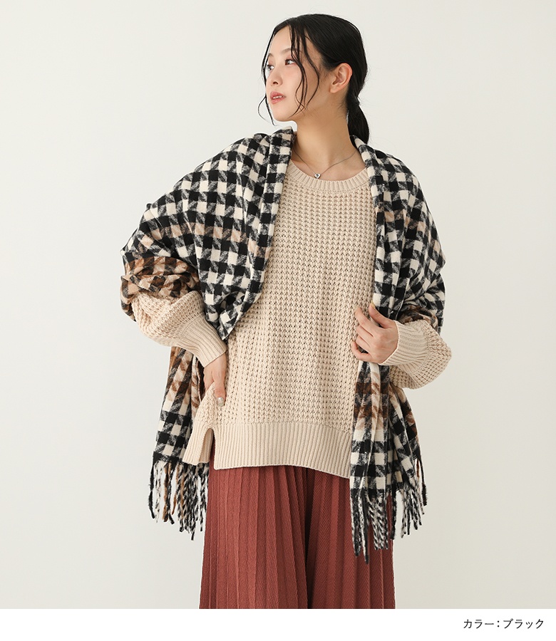 ストール レディース アクセサリー ファッショ...の詳細画像5