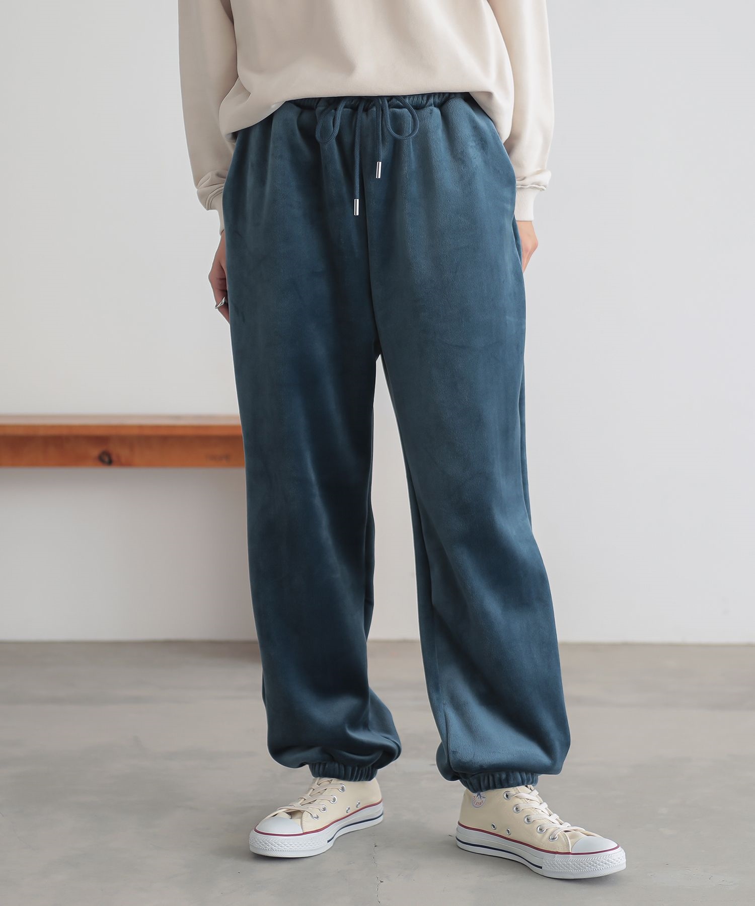 osharewalker（オシャレウォーカー） 裏起毛 パンツ ロング レディース