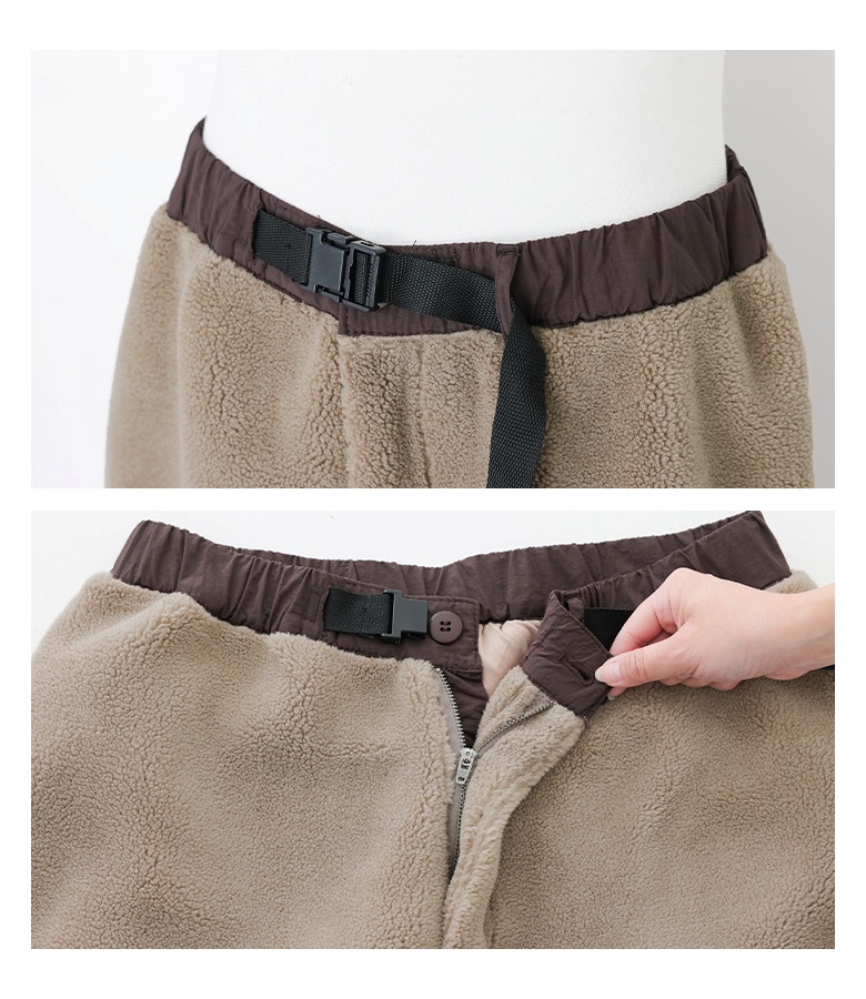 パンツ ボア メンズ ボトムス ストレートパン...の詳細画像3