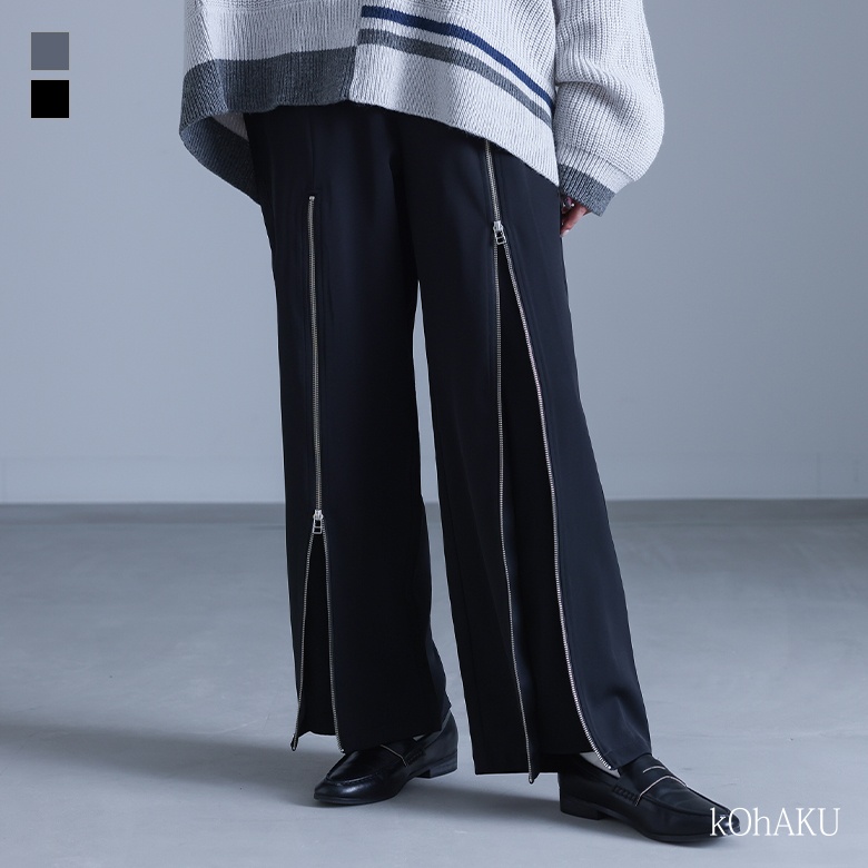 ELFSACK ズボンボトムス ゆったり ストレート スウエットパンツ ateliertetotetote_2149
