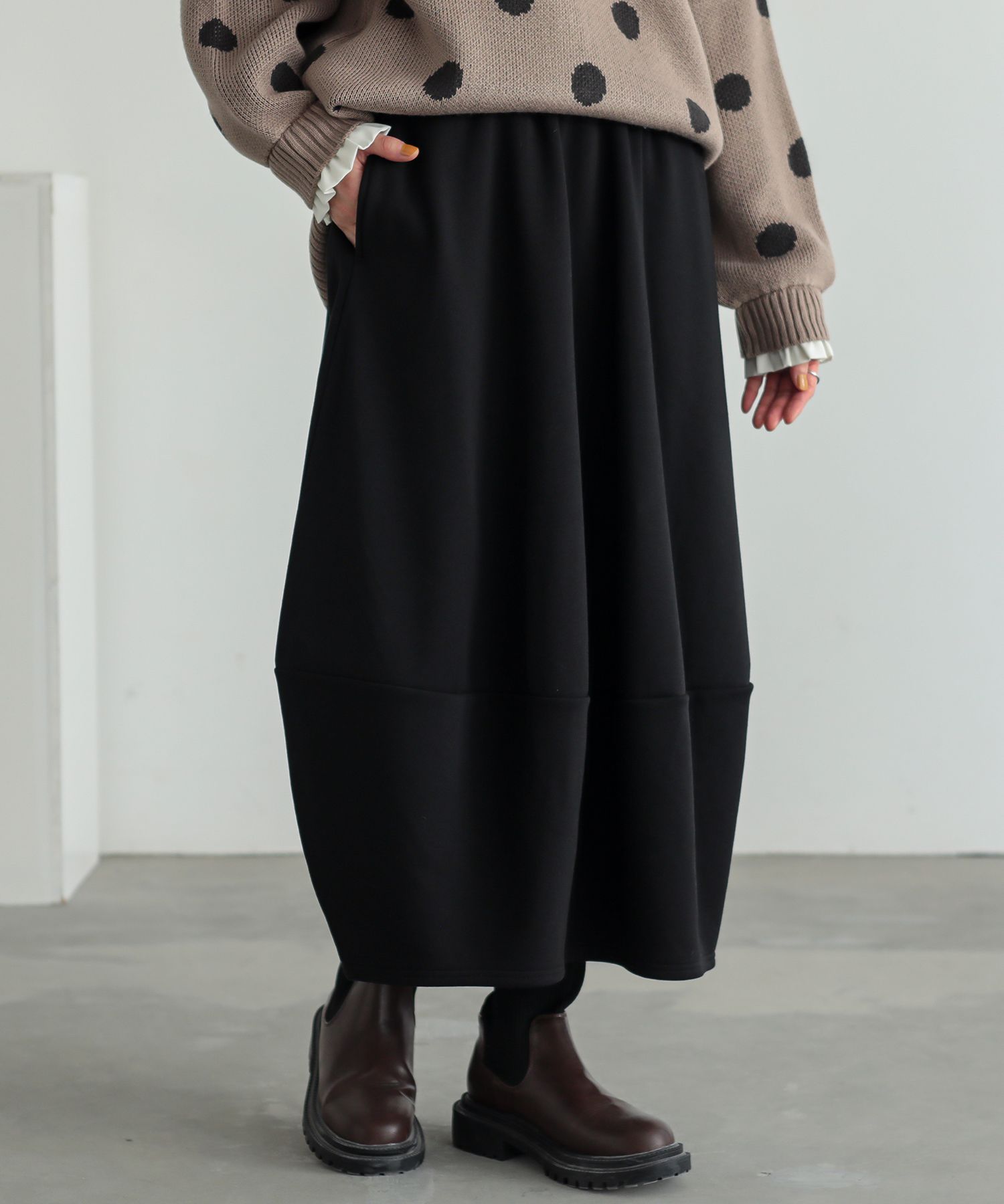 osharewalker（オシャレウォーカー） スカート 裏シャギー あったか