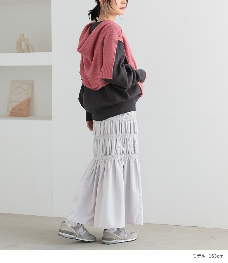 ティアードスカートコーデセット レディース服まとめ売り コーデ売り カジュアル cjz0857_1.jpg