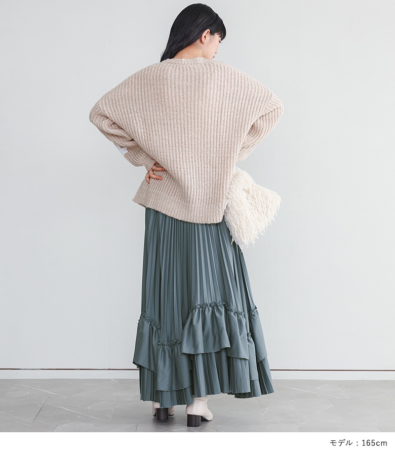 2点コーデセット 2025 レディース ニット...の詳細画像2