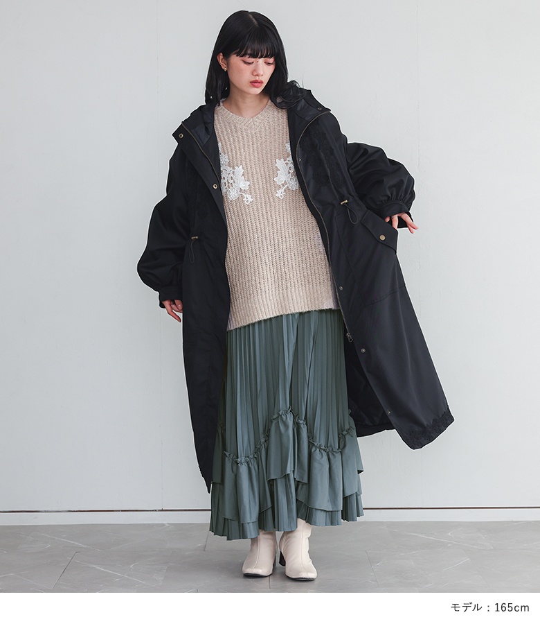 2点コーデセット 2025 レディース ニット...の詳細画像3