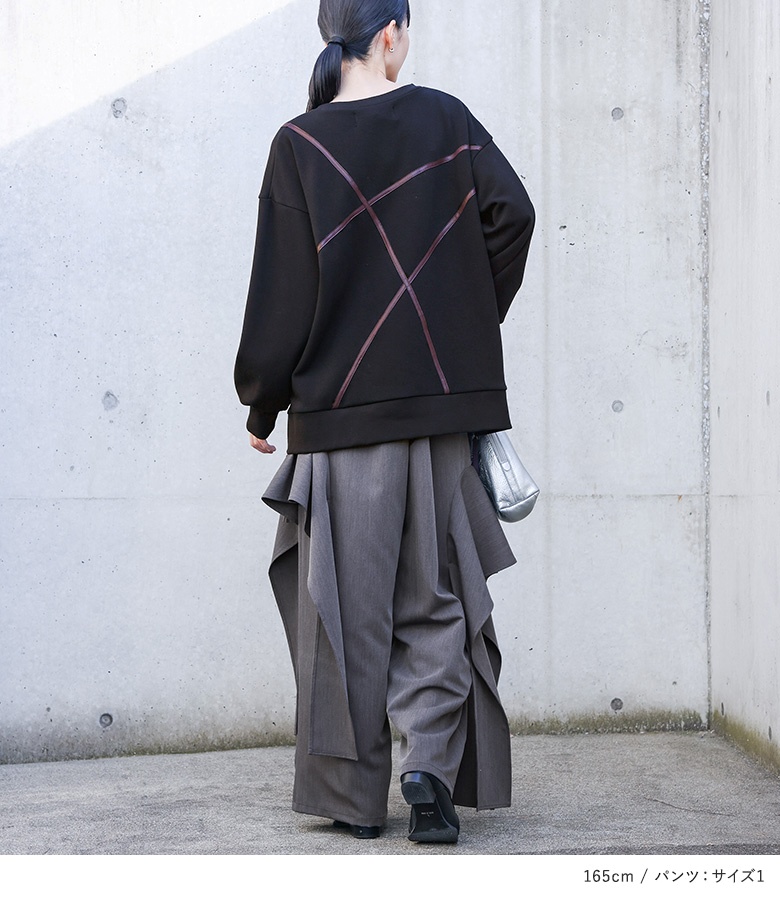 2点コーデセット 2026 レディース スウェ...の詳細画像2