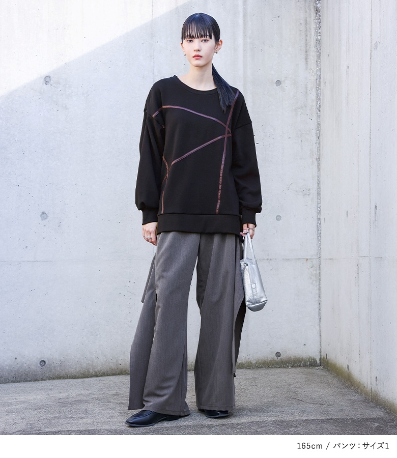 2点コーデセット 2026 レディース スウェ...の詳細画像3