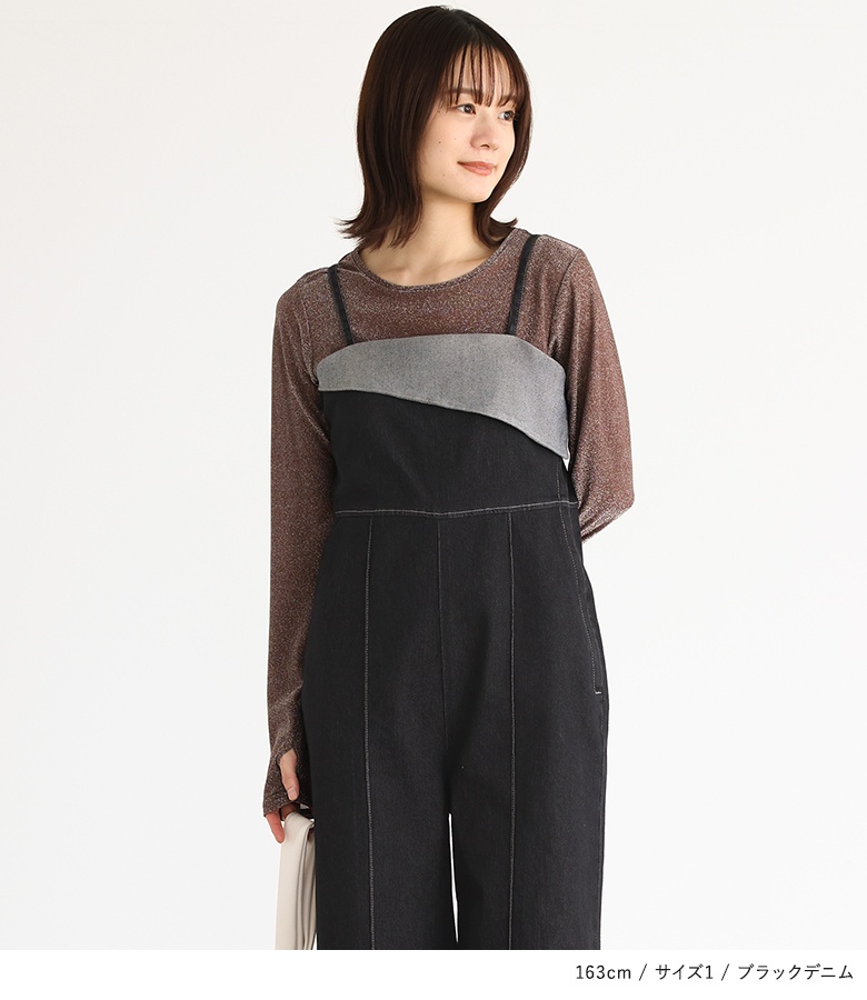 osharewalker サロペット レディース ボトムス パンツ