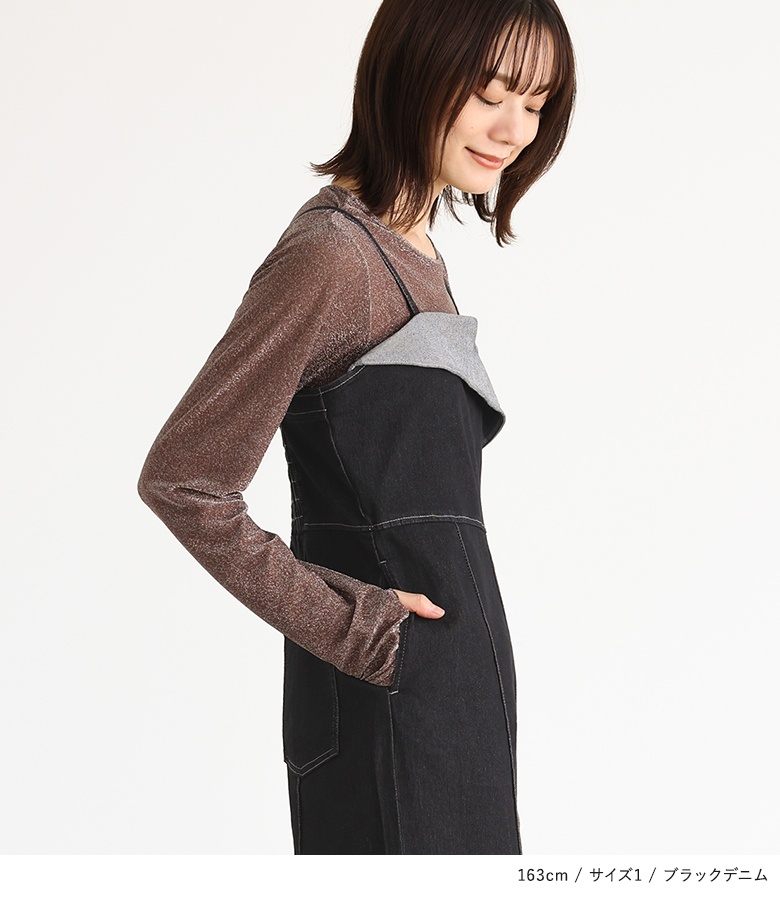 osharewalker サロペット レディース ボトムス パンツ