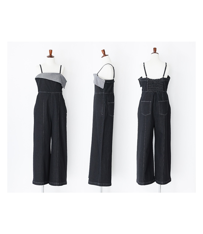 osharewalker サロペット レディース ボトムス パンツ