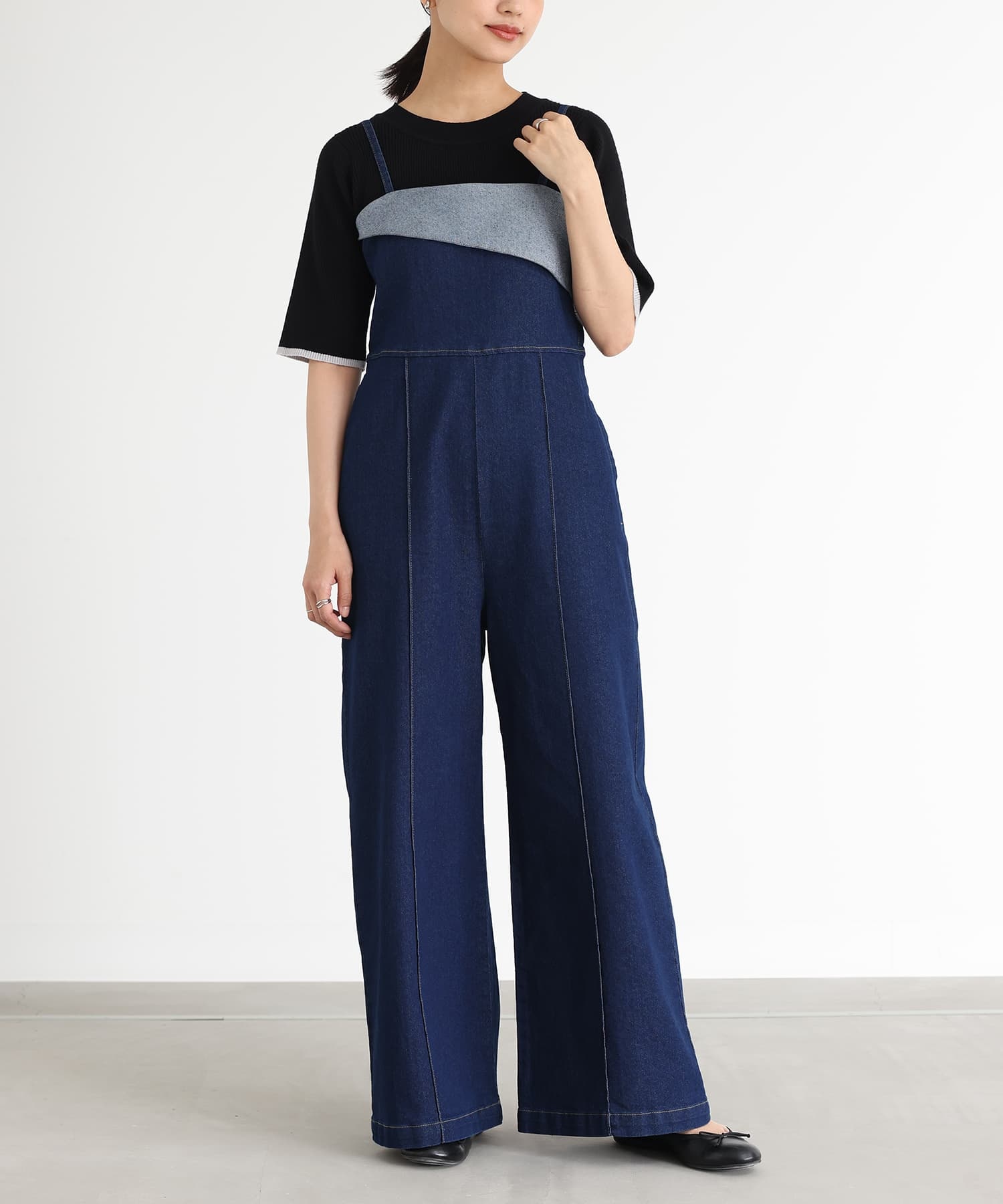 テーパードサロペットパンツ｜TAPERED OVERALLSの通販｜regleam