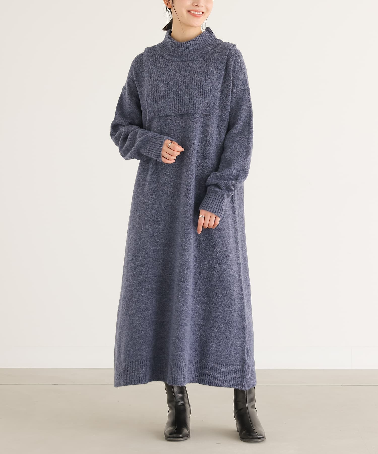 osharewalker（オシャレウォーカー） ニットワンピース 長袖