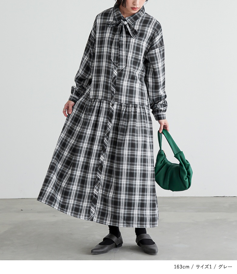 osharewalker（オシャレウォーカー） シャツワンピース 長袖