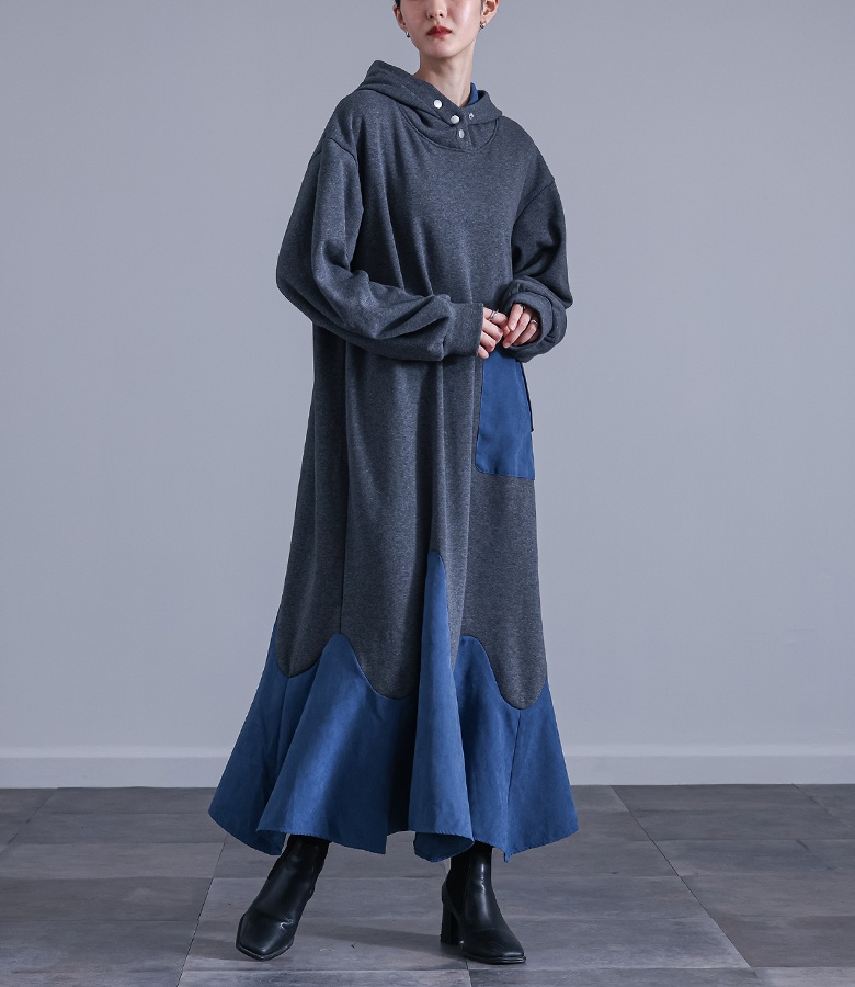 osharewalker（オシャレウォーカー） ワンピース 裏シャギー あったか