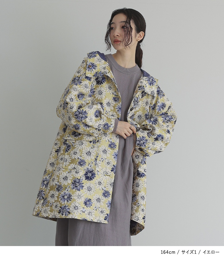 osharewalker（オシャレウォーカー） コート 花柄 レディース アウター